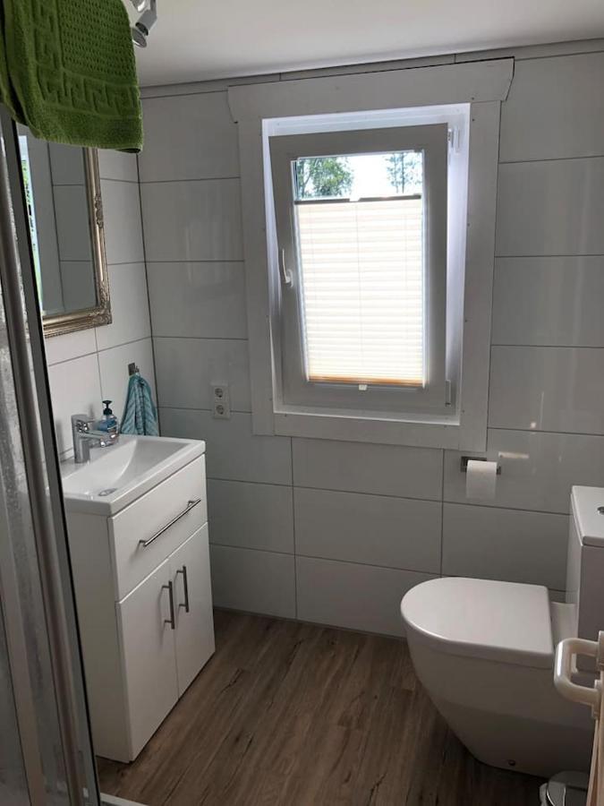 Ferienhaus Am Harkebruegger See Barssel  المظهر الخارجي الصورة